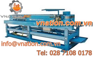 pipe extrusion line / for pre-wired corrugated ducts