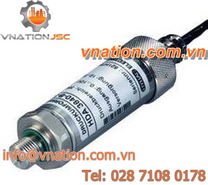 high-accuracy pressure transducer / stainless steel