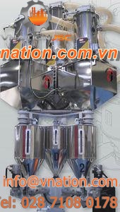 granulates batch blender / gravimetric / screw