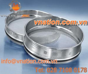 test sieve / for bulk materials / for pharmaceutical applications / for mining