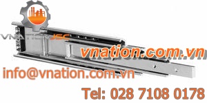 full-extension telescopic slide / partial-extension / over-extension / stainless steel