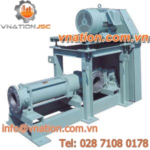 slurry pump / electric / screw / self-priming