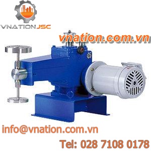 chemical pump / electrically-powered / plunger / feeding