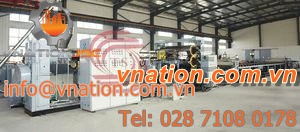 plastic sheet extrusion line / sheet / for PP
