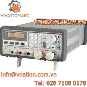 AC/DC power supply / regulated / tabletop / computer-controlled