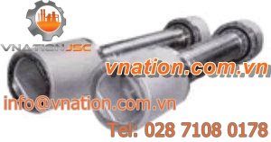 turning spindle / manual / toothed / for rolling mills