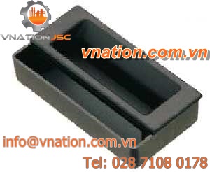 flush handle / ABS / pulling / for sliding doors