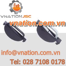 recessed handle / plastic / aluminum / for medical applications