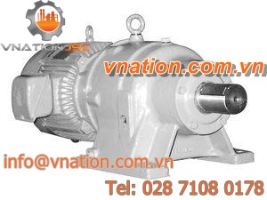 coaxial electric gearmotor / planetary / compact