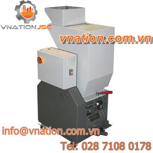 knife plastic granulator / waste / horizontal / edge trim