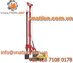 multi-function drilling rig / piling / crawler / rotary