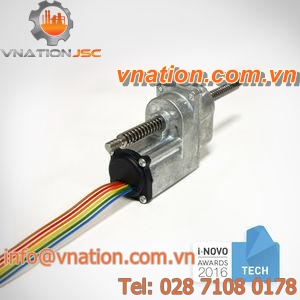 linear actuator / electric / worm gear / with integrated limit switch