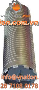 pilot core bit / diamond-tipped