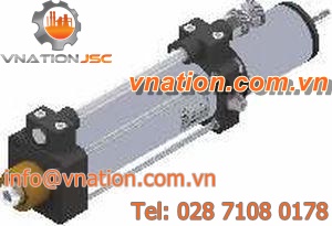 hydraulic speed regulator for pneumatic cylinders
