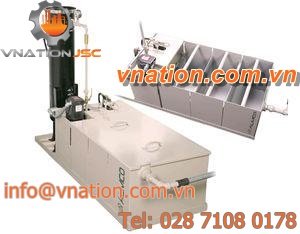 settling tank / steel / horizontal / for wastewater treatment