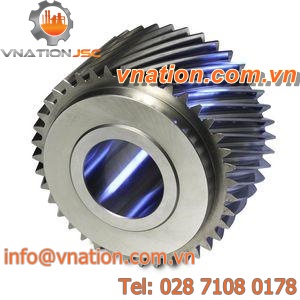 helical master gear / hub