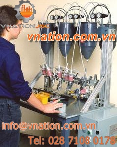 brazing paste robotic cell / dosing / assembly line / automatic