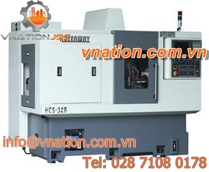 CNC Swiss lathe / 3-axis / double-spindle
