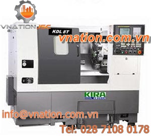 CNC lathe / 2-axis / free-standing