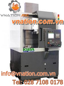CNC lathe / vertical / 2-axis / free-standing