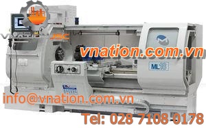 manually-controlled lathe / CNC / 2-axis