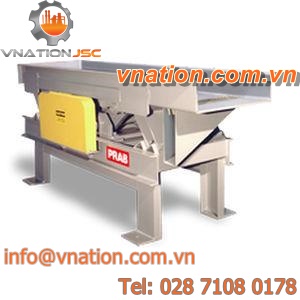 chip conveyor / scrap steel / parts / vibrating