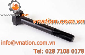 threaded bolt / T / steel / for heavy loads