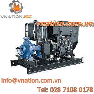 water pump / diesel engine / centrifugal / self-priming