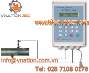 ultrasonic flow meter / transit-time / for air / wall-mount