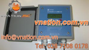 ultrasonic flow meter / for liquids / clamp-on / economical