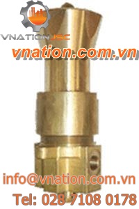 spring pressure regulator / piston / single-stage