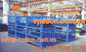 metal pallet box / storage / wire mesh