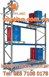 self-supporting shelving / modular / mobile / pallet