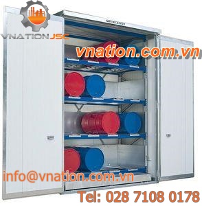 storage intermodal container / safety / hazardous goods / with heat insulation