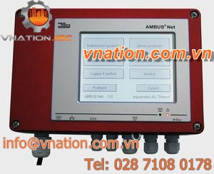 level data-logger / programmable / M-bus / with LCD display