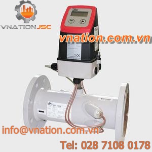 ultrasonic flow meter / transit-time / for fluids / insertion