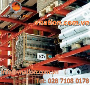cantilever rack / for continuous storage