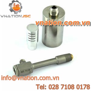 stainless steel vortex tube / for hot air / for cold air / for spot cooling