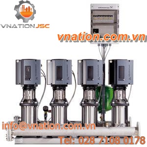 pump with electric motor / for the construction industry / with speed controller / sensor