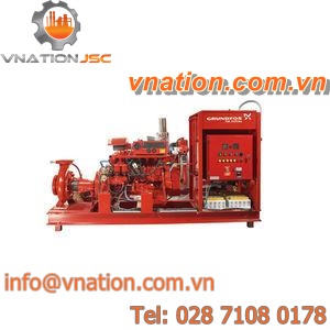 centrifugal pumping unit / for water / compact / electrically-powered