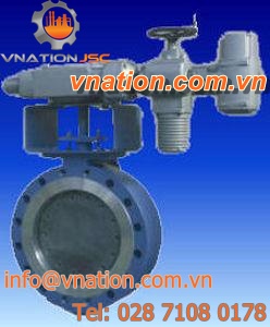 butterfly valve / shut-off / triple-offset