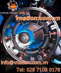 heat treatment furnace / brazing / rotary retort / electric