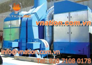 dry filtration unit / modular / activated carbon / air