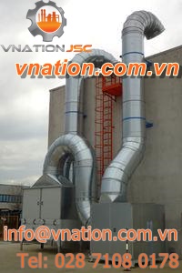dry filtration unit / high-efficiency / modular / activated carbon