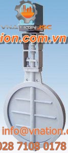 butterfly valve / electrically-operated / regulating / for burners