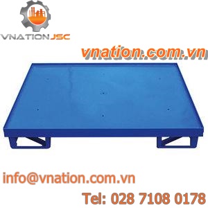 steel pallet / solid deck / light duty