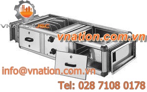 low-profile air handling unit / single-flow / horizontal