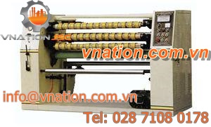 adhesive tape slitter-rewinder / automatic