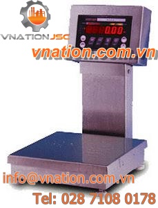 packaging checkweigher / for washdown applications / for the food industry