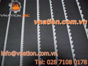 bandsaw blade / bimetallic / for aluminum / for profiles